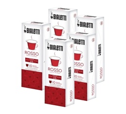 Intenso (Rosso) Bialetti capsules x50 for Nespresso