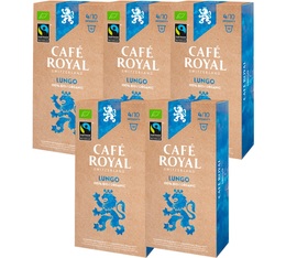 Caf� Royal Lungo 100% Organic/Fairtrade 5x10 for Nespresso