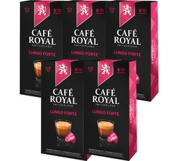 Pack of Caf� Royal Lungo Forte capsules 5x10 for Nespresso