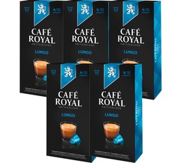 50 Caf� Royal Lungo capsules for Nespresso