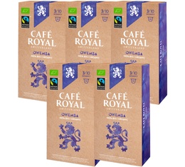 50 Organic/Fairtrade Owemba capsules by Caf� Royal for Nespresso