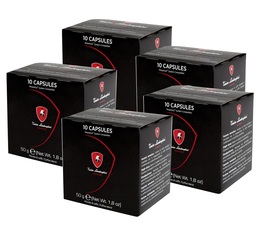 x50 Espresso capsules by Tonino Lamborghini for Nespresso