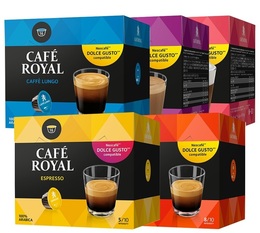 Caf� Royal Discovery pack - 80 capsules for Dolce Gusto