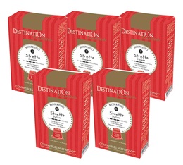 Destination Biospresso Stretto organic coffee capsules for Nespresso x 50