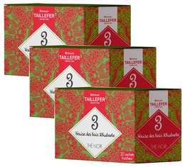 Maison Taillefer Wild Strawberry & Rhubarb black tea - 60 sachets
