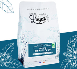Cafés Lugat Coffee Beans Moka Bishan Fugu Grand Cru from Ethiopia - 200g