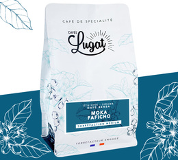 Cafés Lugat Coffee Beans Moka Faficho Grand Cru from Ethiopia - 200g coffee beans