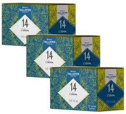 Maison Taillefer Lemon black tea - 60 teabags