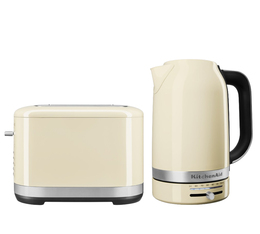 Wasserkocher und Toaster KitchenAid Creme
