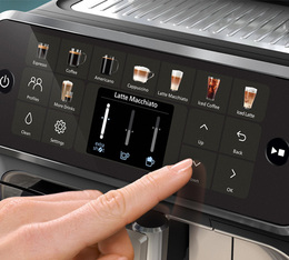 Philips EP5541/50 interfaccia e pannello touch screen