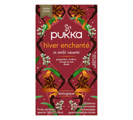 20 sachets d'infusion aromatisée - Hiver enchanté BIO - PUKKA