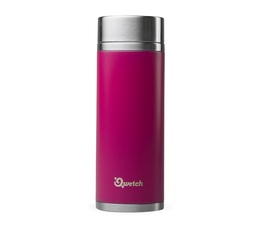 Qwetch insulated Tea infusing flask - Pink - 300ml