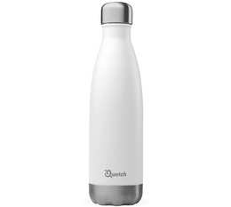QWETCH insulated bottle in white - 500ml