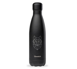 QWETCH insulated bottle 'Wolf' design - 500ml