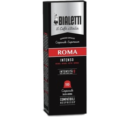 Bialetti Roma Nespresso-compatible capsules x 10