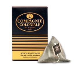 Ronde d'Automne flavoured black tea - 25 pyramid tea bags - Compagnie Coloniale