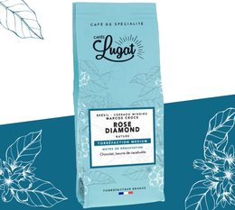 Cafés Lugat Ground Coffee Rose Diamond for Pour-Over - 250g