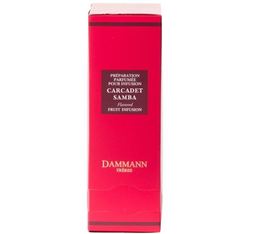 Carcadet Samba fruit infusion - 24 Cristal� sachets - Dammann Fr�res