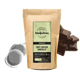 90 Dosettes souples Saveur Chocolat - LES PETITS TORREFACTEURS
