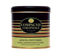 Luxury Sencha Printemps Green Tea - 100g loose leaf tea in tin - Compagnie Coloniale