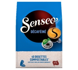 40 dosettes souples décaféiné - SENSEO