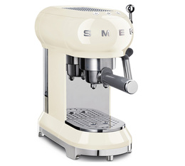 Machine expresso SMEG Crème ECF01CREU Années 50
