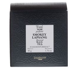 Smokey Lapsang black tea - 25 Cristal� sachets - Dammann Fr�res