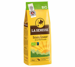 250g - Café en grain Bio Soleil Levant - La Semeuse