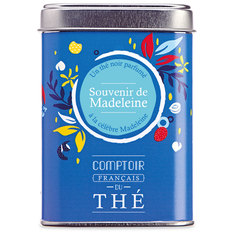 Souvenirs de Madeleine flavoured black tea - 80g loose leaf tea - Comptoir Fran�ais du Th�