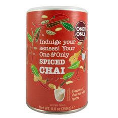 'Spiced Chai' powder - 250g - One and Only