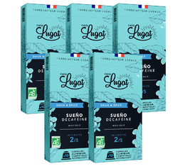 50 Capsules Deca bio Sueño - Nespresso® compatible - CAFES LUGAT