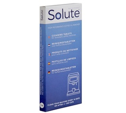 Tablette de nettoyage SOLUTE pour machine automatique x30 pastilles