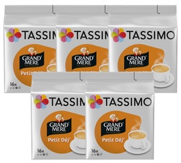 Tassimo pods Grand'Mère Petit Dej - 80 T-Discs