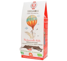 Terramoka 'Mademoiselle Adèle' biodegradable Nespresso® Compatible Pods x60