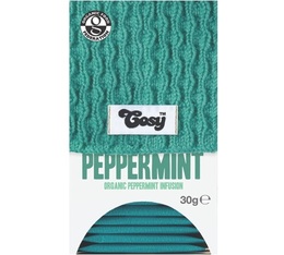 Organic peppermint infusion - 20 individually-wrapped tea bags - Cosy