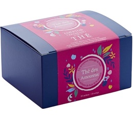 Comptoir Français du Thé 'Thé des amoureux' fruity tea - 20 sachets
