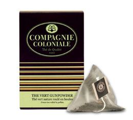 Gunpowder green tea - 25 pyramid bags - Compagnie Coloniale