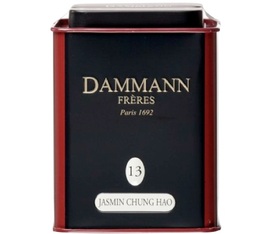 Dammann Fr�res N�13 Jasmine green tea - 100g tin of loose leaf tea