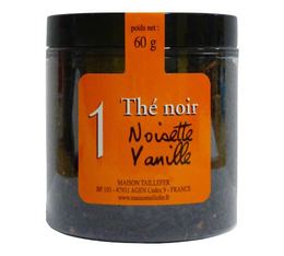 N�1 Hazelnut and Vanilla Black Tea - 60g loose leaf tea - Maison Taillefer
