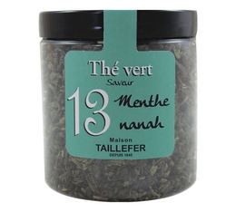 N�13 Nanah mint green tea - 90g loose leaf tea - Maison Taillefer