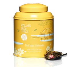 Th� des Vahin�s flavoured green tea - 100g loose leaf tea - Palais des Th�s