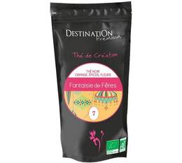 Destination 'Fantaisie de f�tes' organic flavoured black tea - 100g