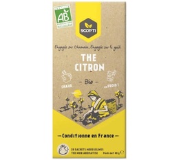 1336 (SCOP TI) Organic lemon black tea - 20 sachets
