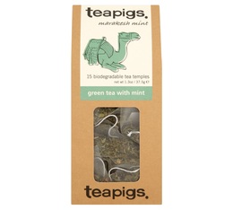 Green tea with mint - 15 chiffon tea bags - Teapigs