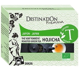 Destination Hojicha organic roasted green tea - 20 sachets