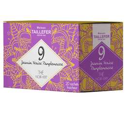 Green and black tea with jasmine, strawberry and grapefruit - 20 x tea bags - Maison Taillefer