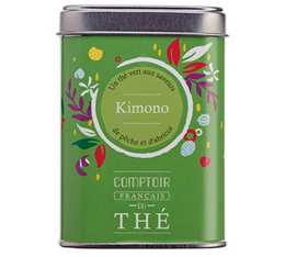 Kimono green tea - 80g loose leaf tea in tin - Comptoir Fran�ais du Th�