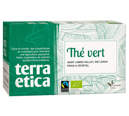 Thé vert du Sri Lanka - 20 sachets fraicheur - Terra Etica