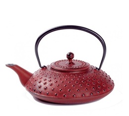 OIGEN Kabin Japanese cast iron teapot 700ML RED + Free gift
