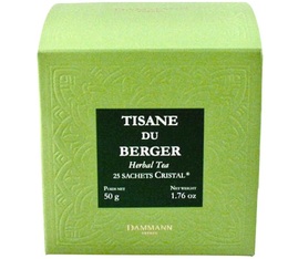 Dammann Fr�res 'Tisane du Berger' herbal tea - 25 Cristal� sachets